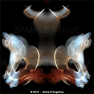 FRACTAL FLAME 3D # 158 | Serie Simetrías Perfectas