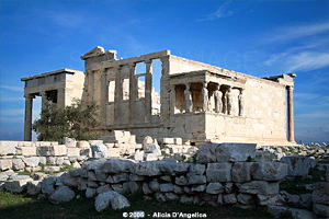 ERECHTHEUM TEMPLE - Acropolis Athens